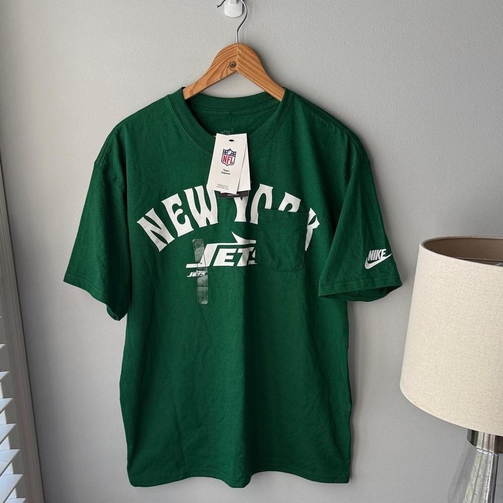 NWT NFL Nike New York Jets Green Pocket Tee